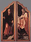 Triptych Canvas Paintings - Triptych of the Entombment (closed)